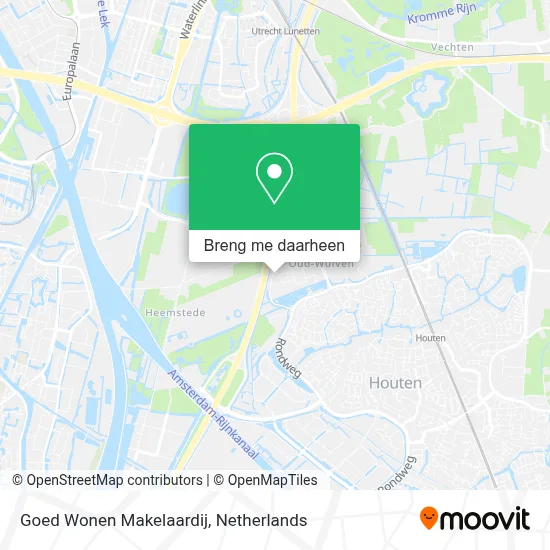 Goed Wonen Makelaardij kaart