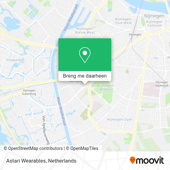 Astari Wearables kaart