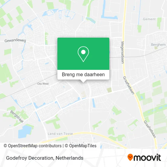 Godefroy Decoration kaart