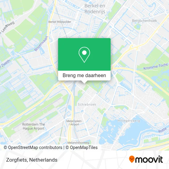 Zorgfiets kaart