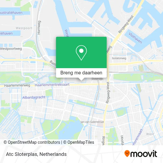 Atc Sloterplas kaart