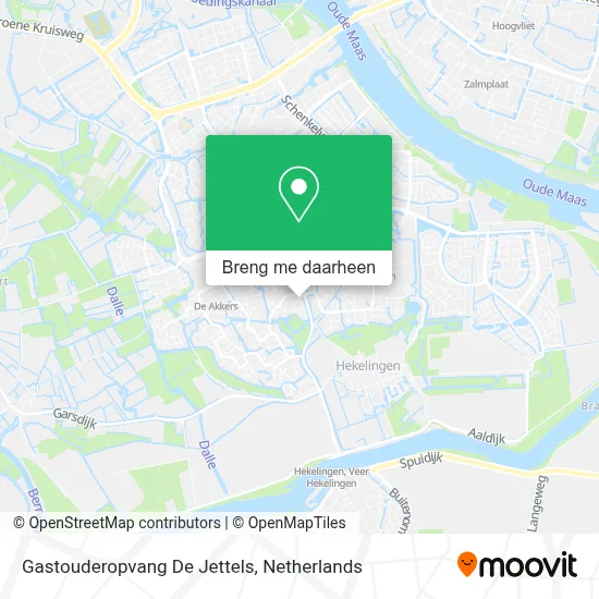 Gastouderopvang De Jettels kaart
