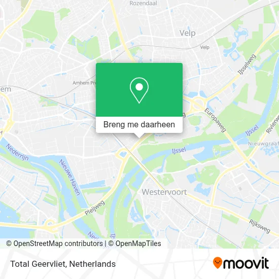 Total Geervliet kaart