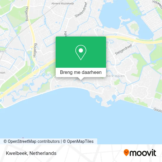 Kwelbeek kaart