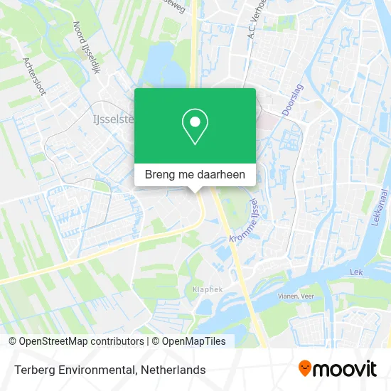 Terberg Environmental kaart