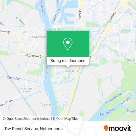 Dw Diesel Service kaart
