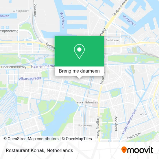 Restaurant Konak kaart