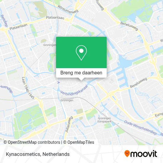 Kynacosmetics kaart
