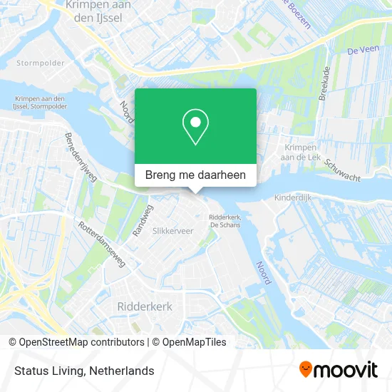 Status Living kaart