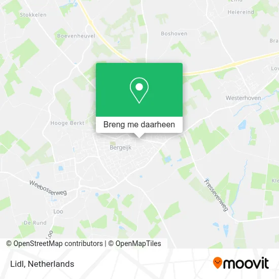 Lidl kaart