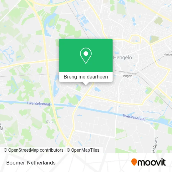 Boomer kaart