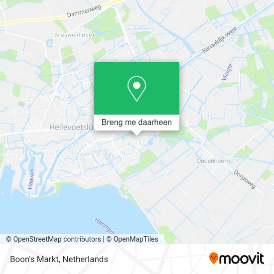 Boon's Markt kaart