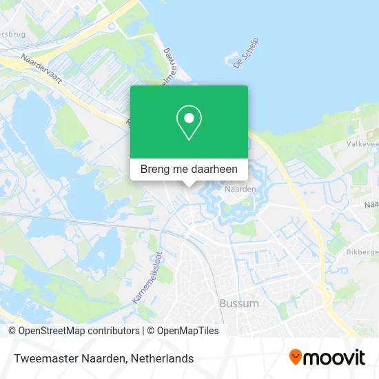 Tweemaster Naarden kaart
