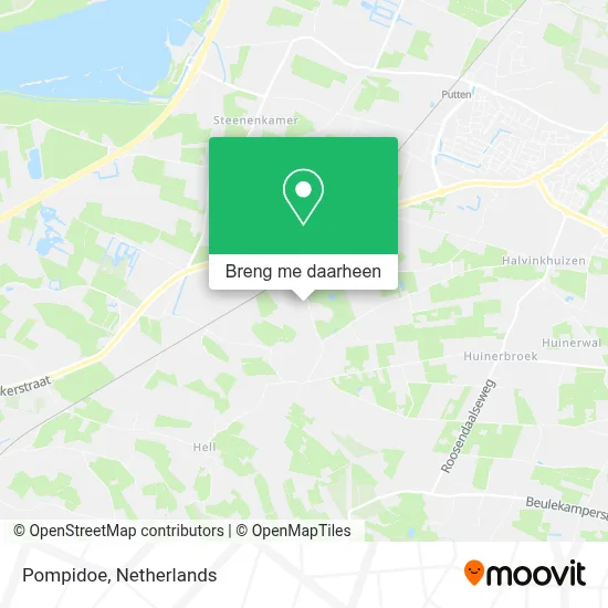 Pompidoe kaart