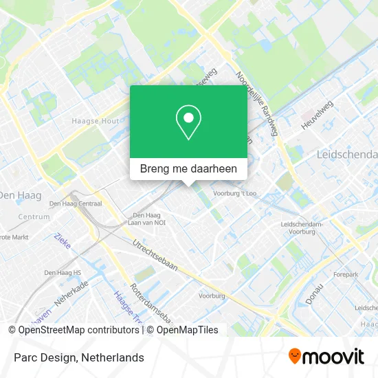 Parc Design kaart