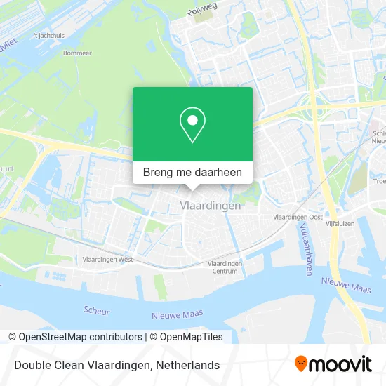 Double Clean Vlaardingen kaart