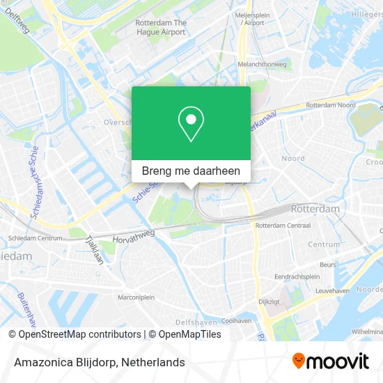 Amazonica Blijdorp kaart