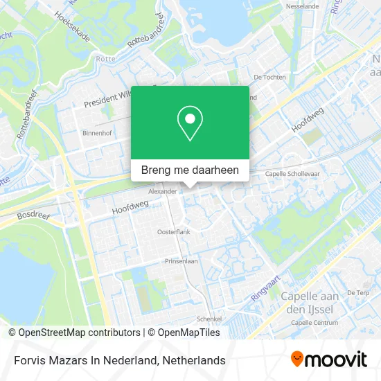 Forvis Mazars In Nederland kaart
