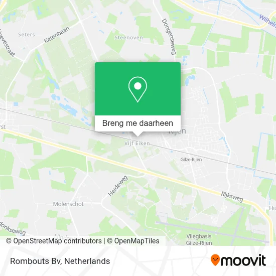 Rombouts Bv kaart