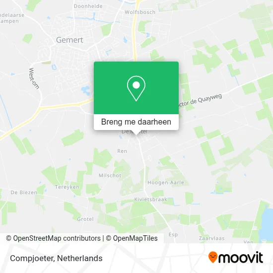Compjoeter kaart
