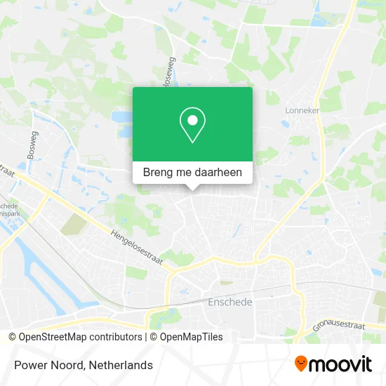 Power Noord kaart