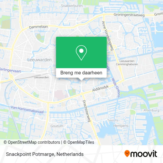 Snackpoint Potmarge kaart