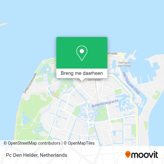 Pc Den Helder kaart
