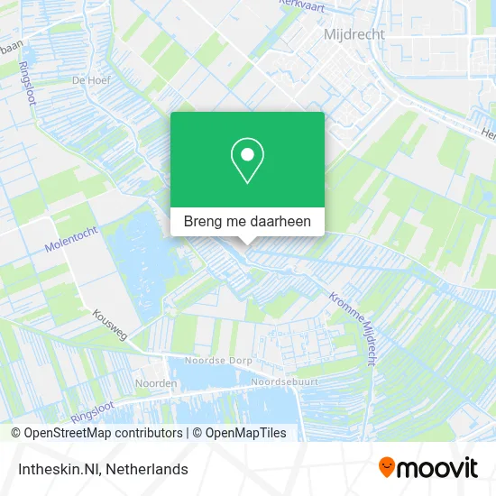 Intheskin.Nl kaart