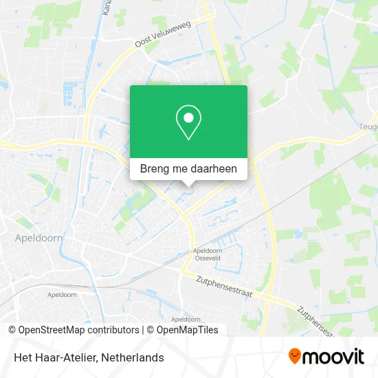 Het Haar-Atelier kaart