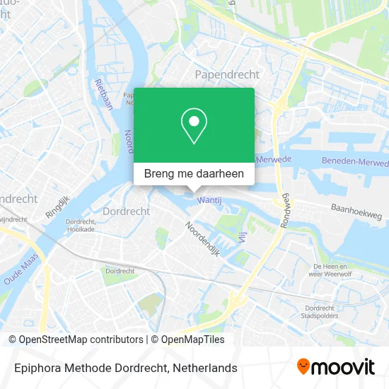 Epiphora Methode Dordrecht kaart