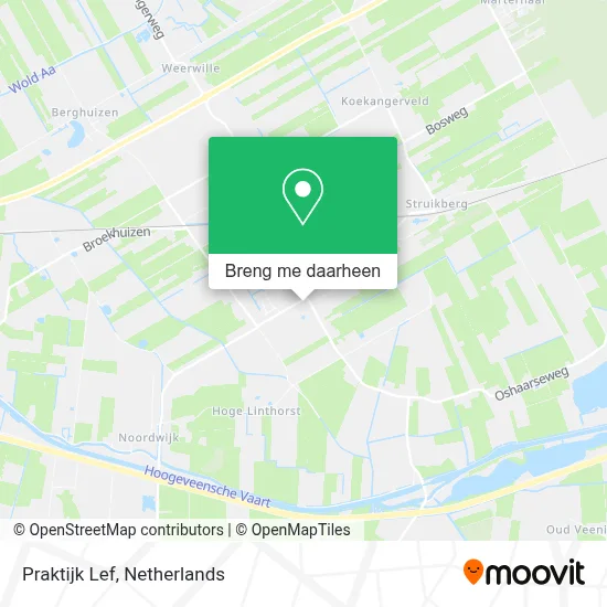 Praktijk Lef kaart