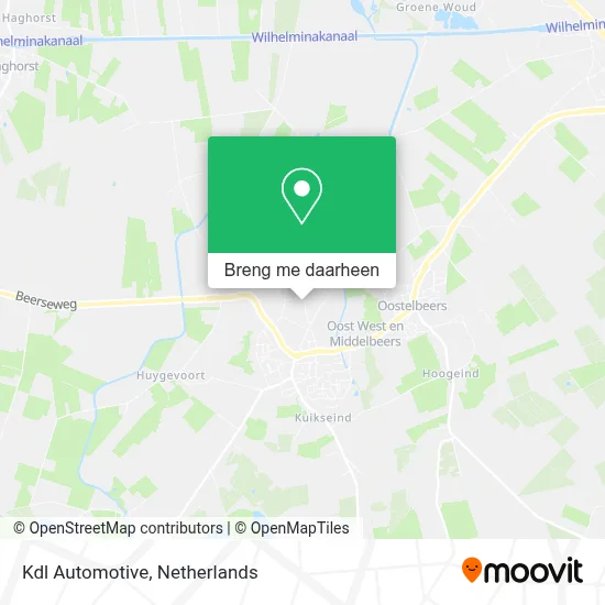 Kdl Automotive kaart