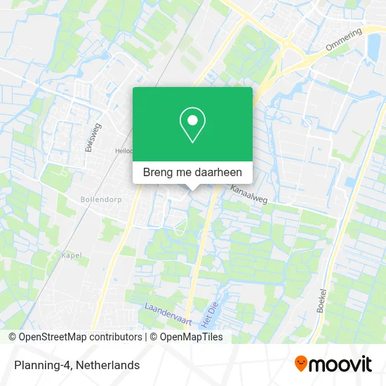 Planning-4 kaart