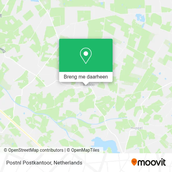 Postnl Postkantoor kaart