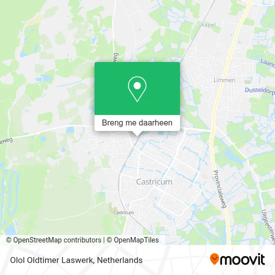 Olol Oldtimer Laswerk kaart