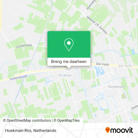 Hoekman-Rvs kaart