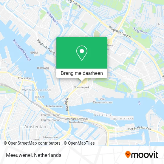 Meeuwenei kaart