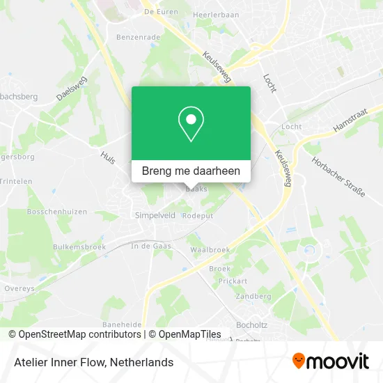 Atelier Inner Flow kaart
