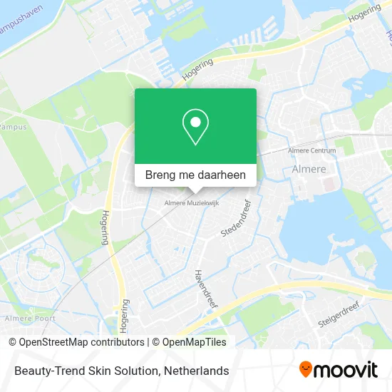 Beauty-Trend Skin Solution kaart
