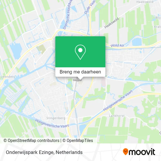 Onderwijspark Ezinge kaart
