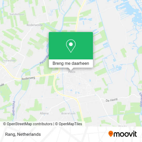 Rang kaart