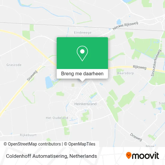 Coldenhoff Automatisering kaart