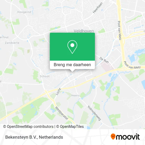 Bekensteyn B.V. kaart