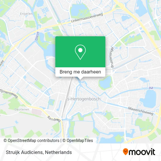 Struijk Audiciens kaart