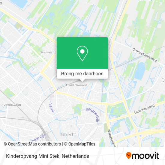 Kinderopvang Mini Stek kaart