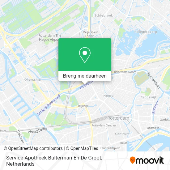Service Apotheek Bulterman En De Groot kaart