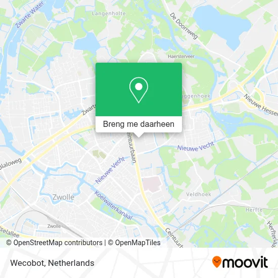 Wecobot kaart