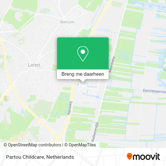 Partou Childcare kaart