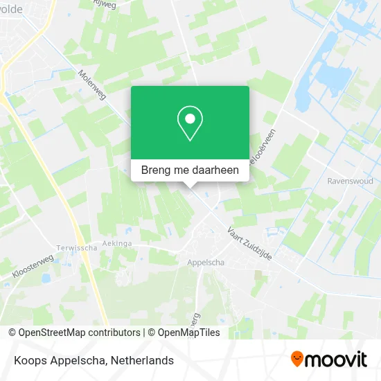 Koops Appelscha kaart
