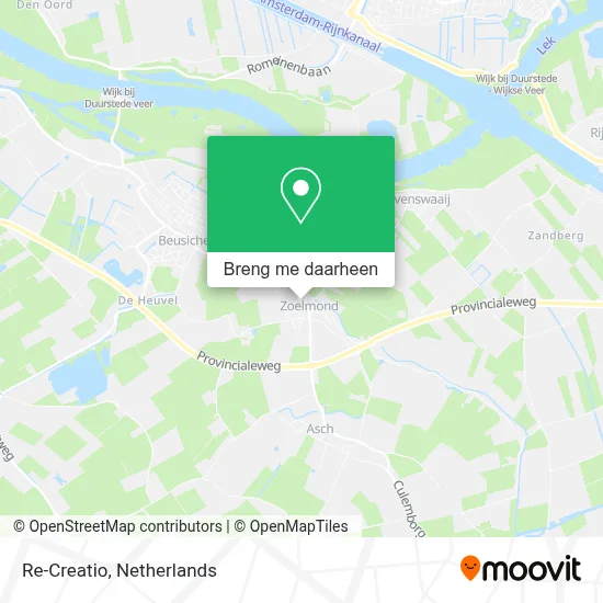 Re-Creatio kaart